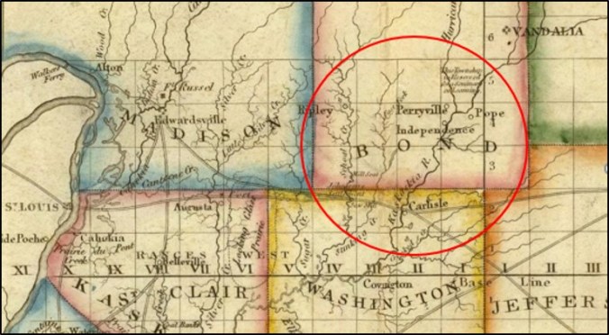 Bond County Illinois 1818