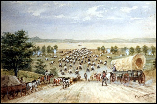 Crossing across Missouri river